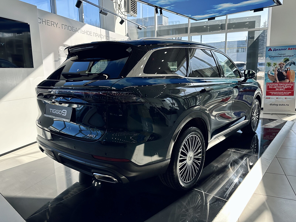 Chery Tiggo 9 Прайм / Prime, зеленый