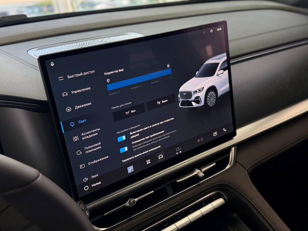 Geely Monjaro Flagship (2023-2025), зеленый