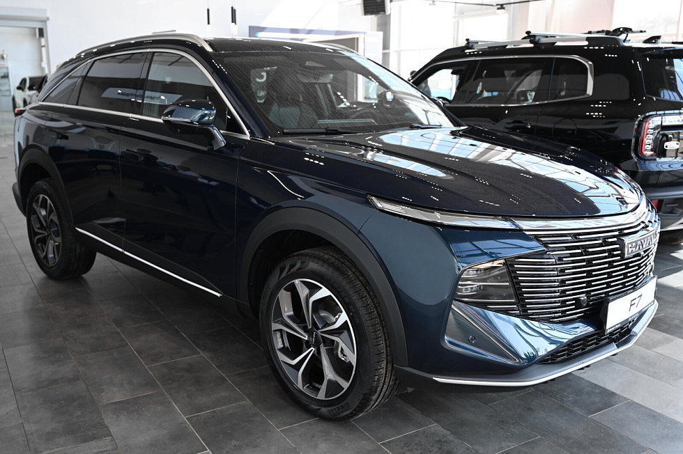 Haval F7 Оптимум (2026), голубой