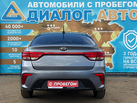 Kia Rio Luxe, 2019 года, пробег 127207 км