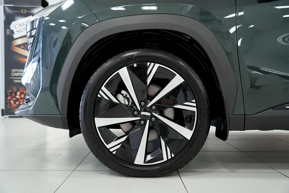 Geely Atlas Flagship, зеленый