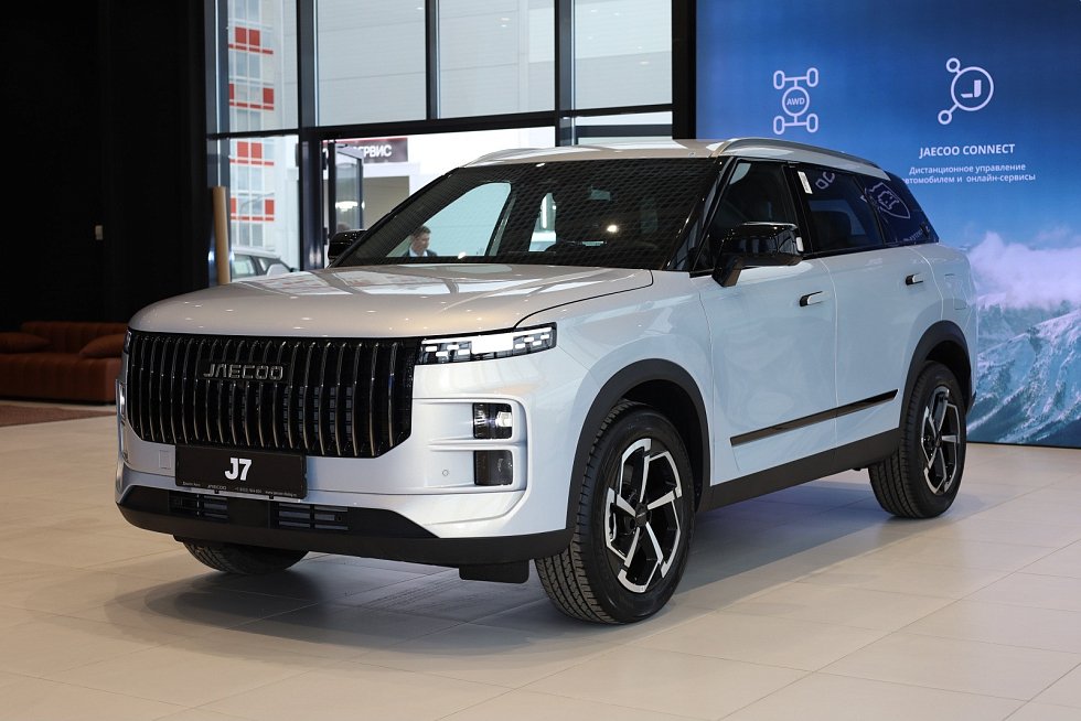 Jaecoo J7 Urban, серебряный