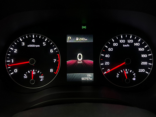 Kia Rio Prestige, 2021 года, пробег 90735 км