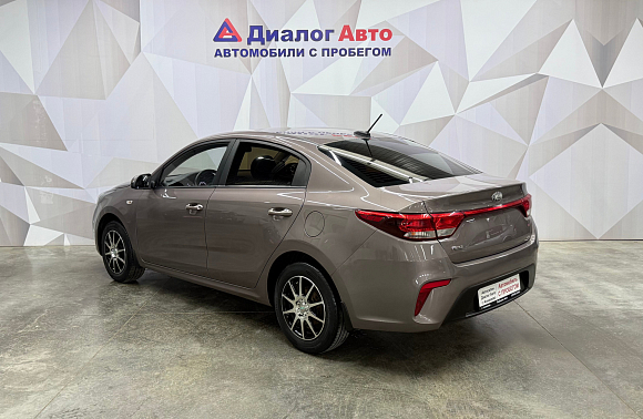Kia Rio Luxe, 2019 года, пробег 117512 км