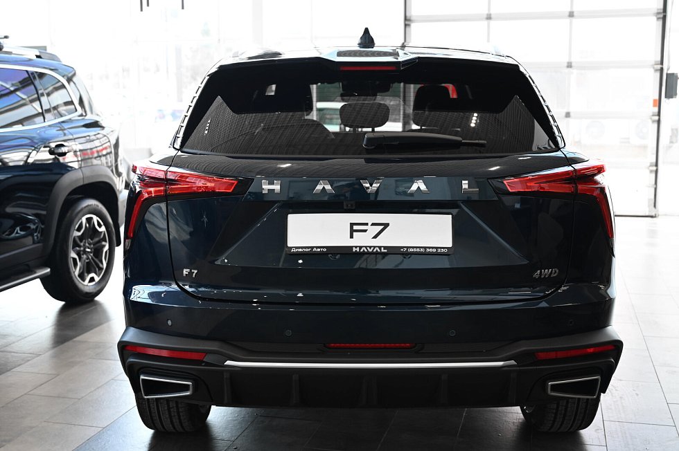 Haval F7 Премиум (2026), голубой