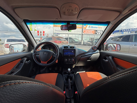 Lada (ВАЗ) Kalina Comfort Black line Glonass 21947-51-X1B, 2015 года, пробег 143000 км