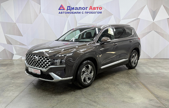 Hyundai Santa Fe Prestige, 2021 года, пробег 114114 км