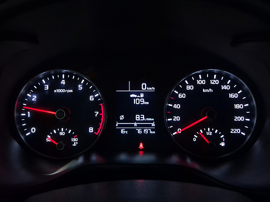 Kia Rio Comfort, 2018 года, пробег 76196 км