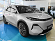 Geely EX5 Гибрид Макс EM-i, серебряный