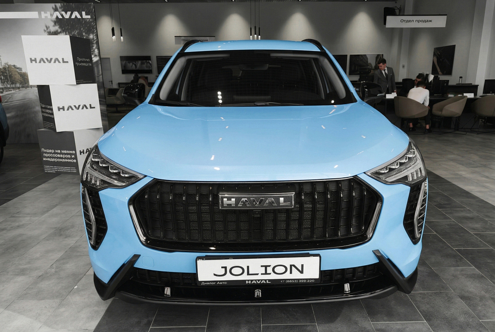 Haval Jolion Премиум, голубой