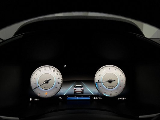 Hyundai Santa Fe Prestige, 2021 года, пробег 114114 км