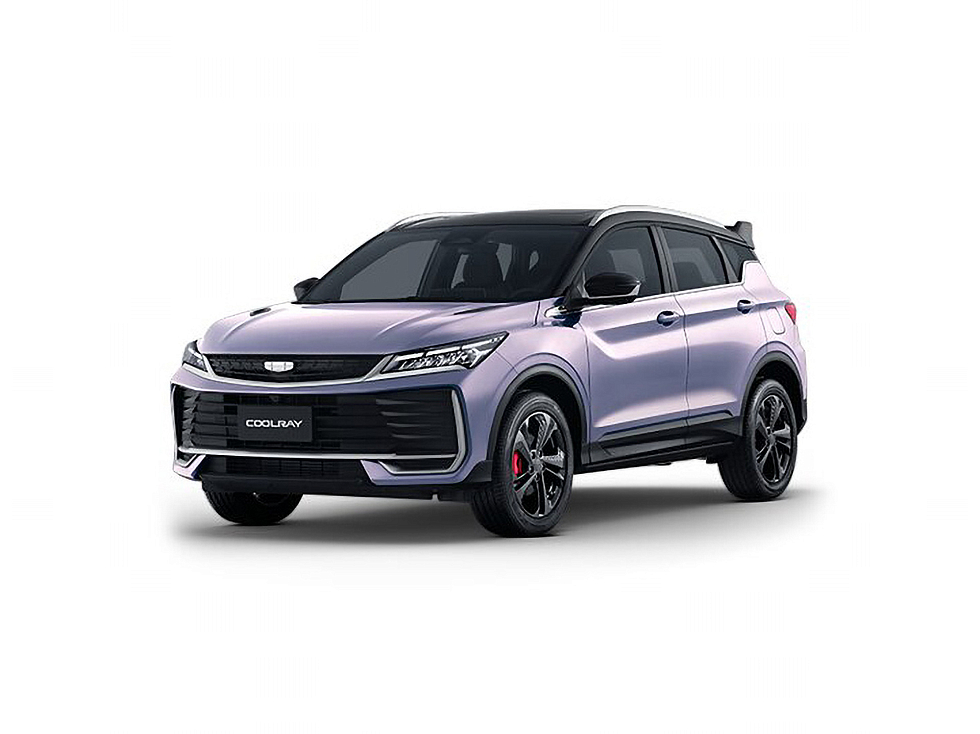 Geely Coolray , фиолетовый
