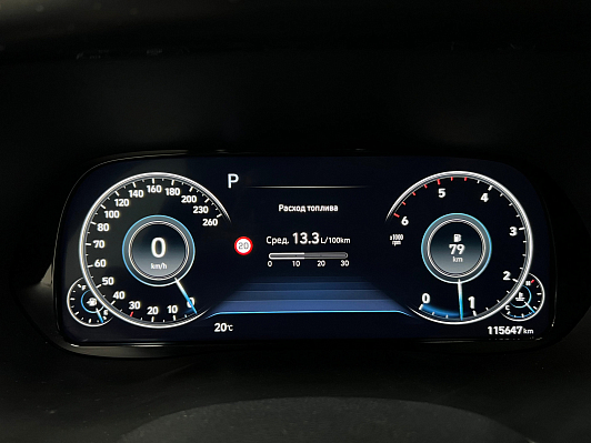 Hyundai Palisade Prestige (8 мест) + Smart Sense, 2021 года, пробег 115629 км