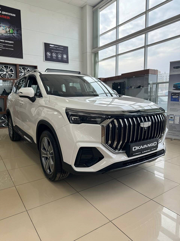 Geely Okavango Флагман, белый