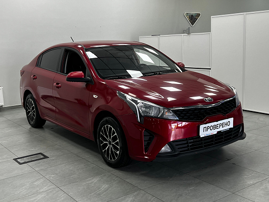 Kia Rio Luxe, 2020 года, пробег 94581 км